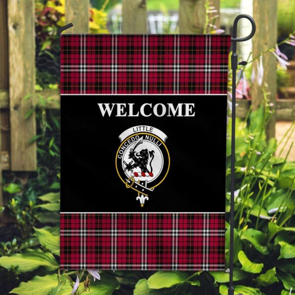 Tartanclans Little Flag, Welcome Tartan Day Garden Flag