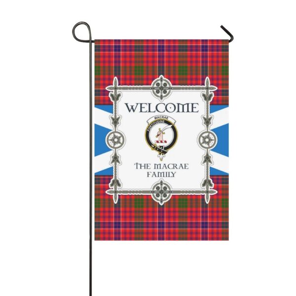 The Macrae Clan Garden Flag, Scottish Tartan The Macrae Clans Garden Flag New Style - Image 3