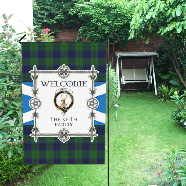 Keith Clan Garden Flag, Scottish Tartan Keith Clans Garden Flag New Style - Image 3