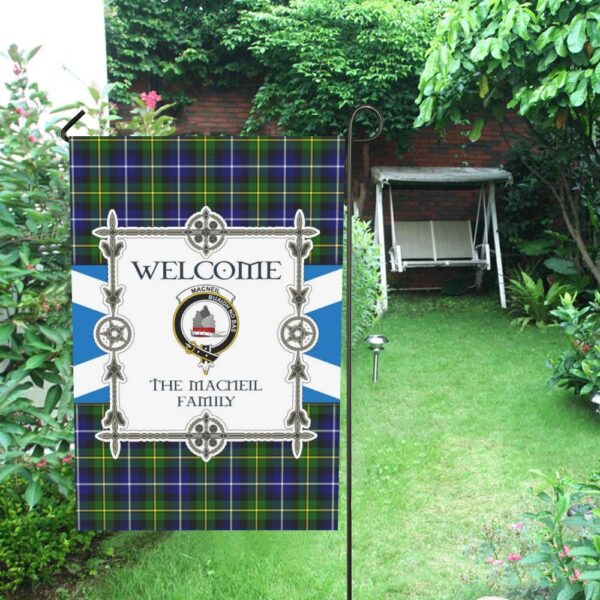 The Macneil Clan Garden Flag, Scottish Tartan The Macneil Clans Garden Flag New Style - Image 4