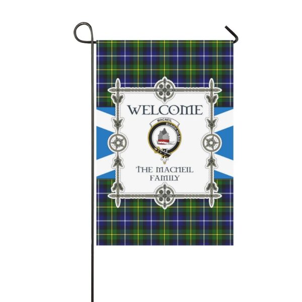 The Macneil Clan Garden Flag, Scottish Tartan The Macneil Clans Garden Flag New Style - Image 3