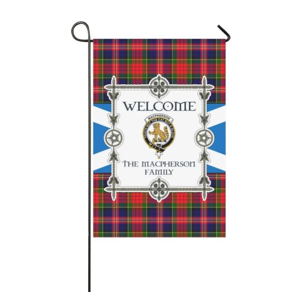 The Macpherson Clan Garden Flag, Scottish Tartan The Macpherson Clans Garden Flag New Style - Image 3