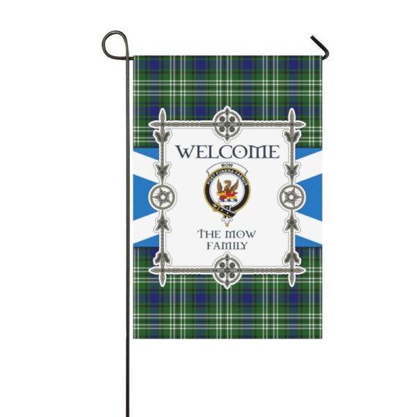 Mow Clan Garden Flag, Scottish Tartan Mow Clans Garden Flag New Style - Image 3