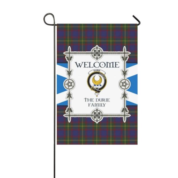 Durie Clan Garden Flag, Scottish Tartan Durie Clans Garden Flag New Style - Image 3