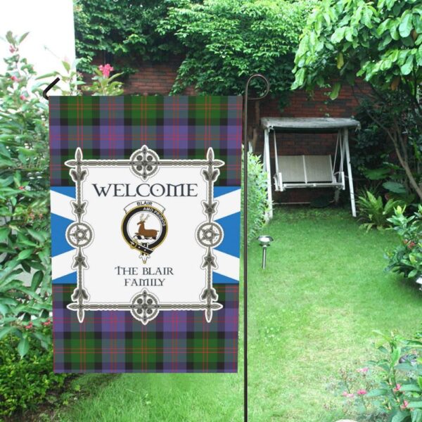 Blair Clan Garden Flag, Scottish Tartan Blair Clans Garden Flag New Style - Image 4