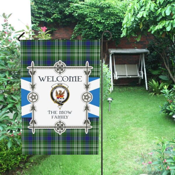 Mow Clan Garden Flag, Scottish Tartan Mow Clans Garden Flag New Style - Image 4