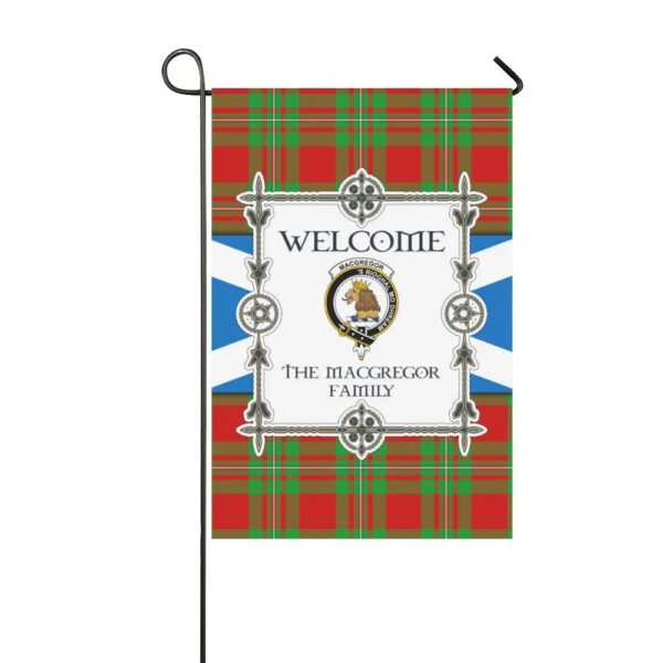 The Macgregor Clan Garden Flag, Scottish Tartan The Macgregor Clans Garden Flag New Style - Image 3