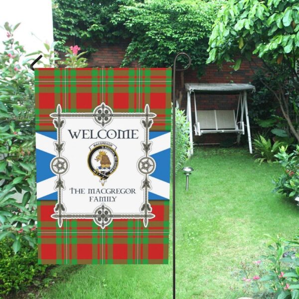 The Macgregor Clan Garden Flag, Scottish Tartan The Macgregor Clans Garden Flag New Style - Image 4