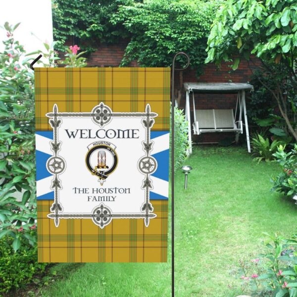 Houston Clan Garden Flag, Scottish Tartan Houston Clans Garden Flag New Style - Image 4