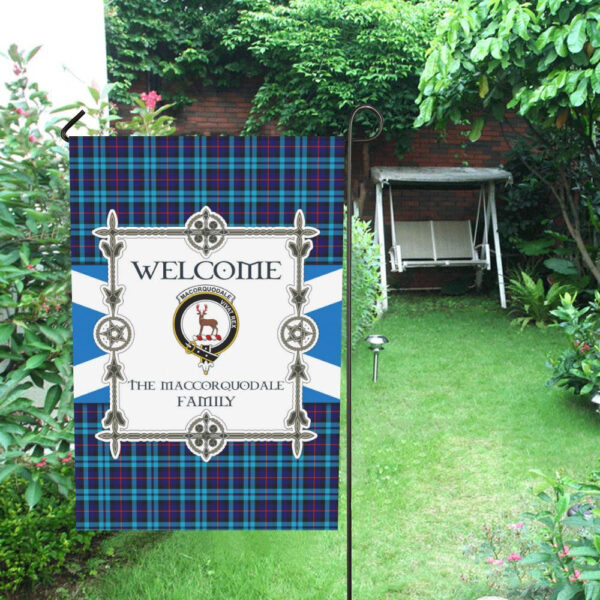 Maccorquodale Clan Garden Flag, Scottish Tartan Maccorquodale Clans Garden Flag New Style - Image 4