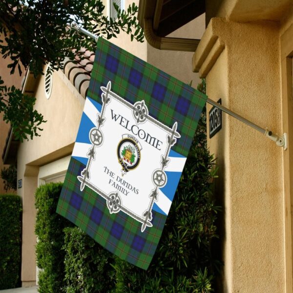 Dundas Clan Garden Flag, Scottish Tartan Dundas Clans Garden Flag New Style - Image 4