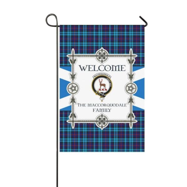 Maccorquodale Clan Garden Flag, Scottish Tartan Maccorquodale Clans Garden Flag New Style - Image 3