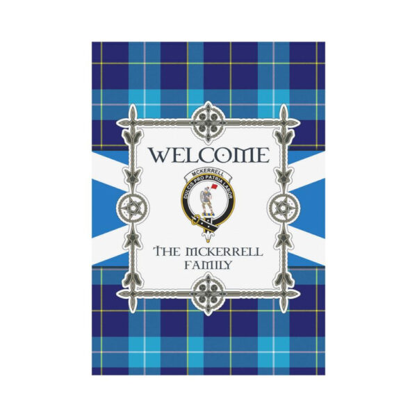 Mckerrell Clan Garden Flag, Scottish Tartan Mckerrell Clans Garden Flag New Style - Image 2