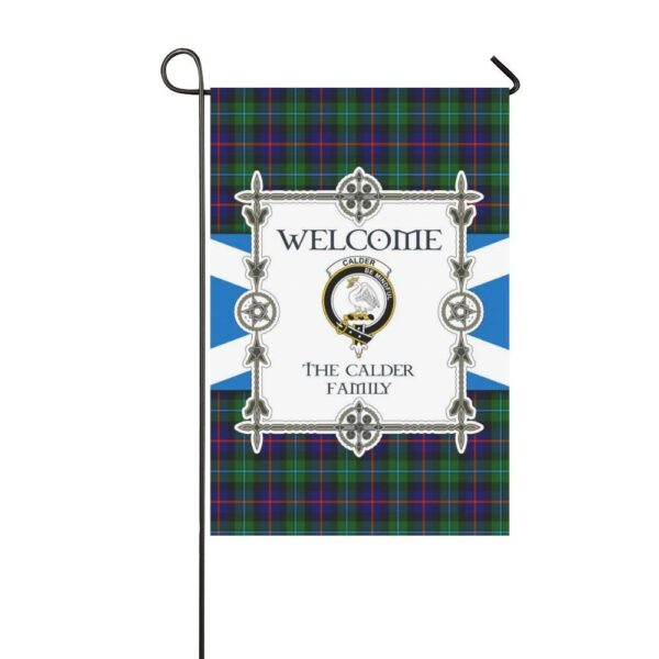 Calder Clan Garden Flag, Scottish Tartan Calder Clans Garden Flag New Style - Image 3