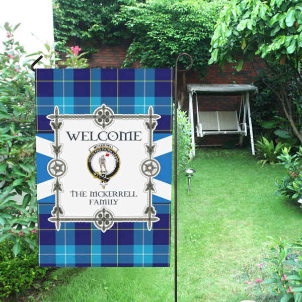 Mckerrell Clan Garden Flag, Scottish Tartan Mckerrell Clans Garden Flag New Style - Image 4