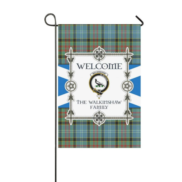 Walkinshaw Clan Garden Flag, Scottish Tartan Walkinshaw Clans Garden Flag New Style - Image 3