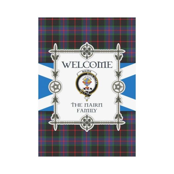 Nairn Clan Garden Flag, Scottish Tartan Nairn Clans Garden Flag New Style - Image 2