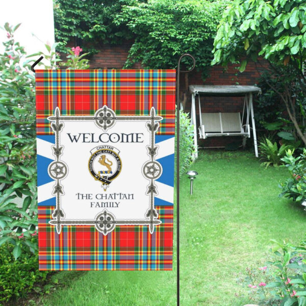 Chattan Clan Garden Flag, Scottish Tartan Chattan Clans Garden Flag New Style - Image 4