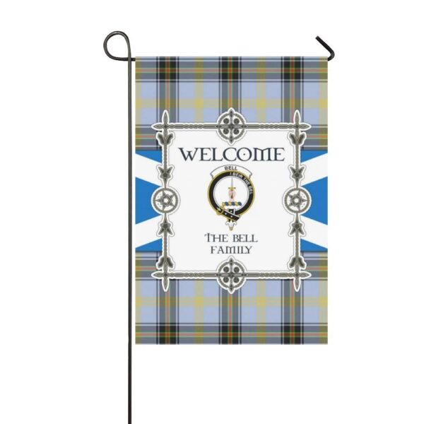 Bell Clan Garden Flag, Scottish Tartan Bell Clans Garden Flag New Style - Image 3