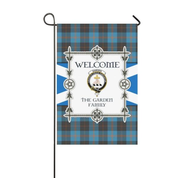 Garden Clan Garden Flag, Scottish Tartan Garden Clans Garden Flag New Style - Image 3