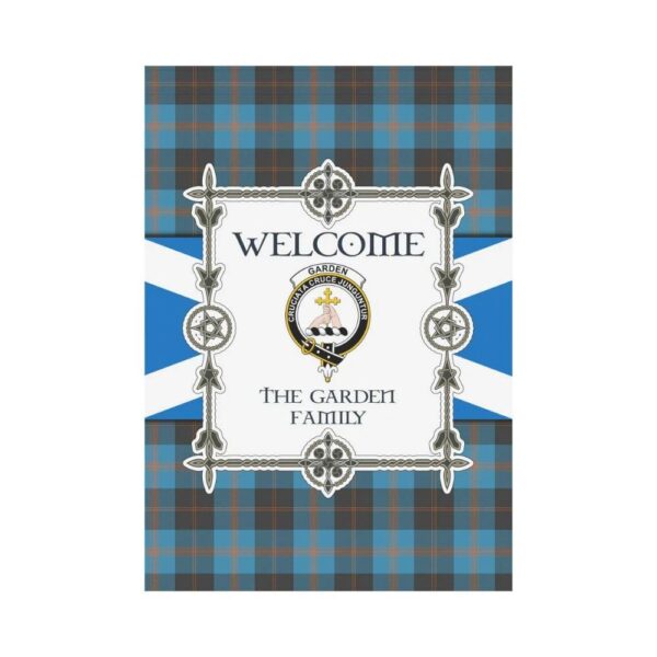 Garden Clan Garden Flag, Scottish Tartan Garden Clans Garden Flag New Style - Image 2