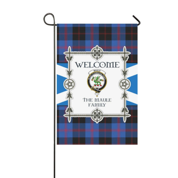 The Maule Clan Garden Flag, Scottish Tartan The Maule Clans Garden Flag New Style - Image 3