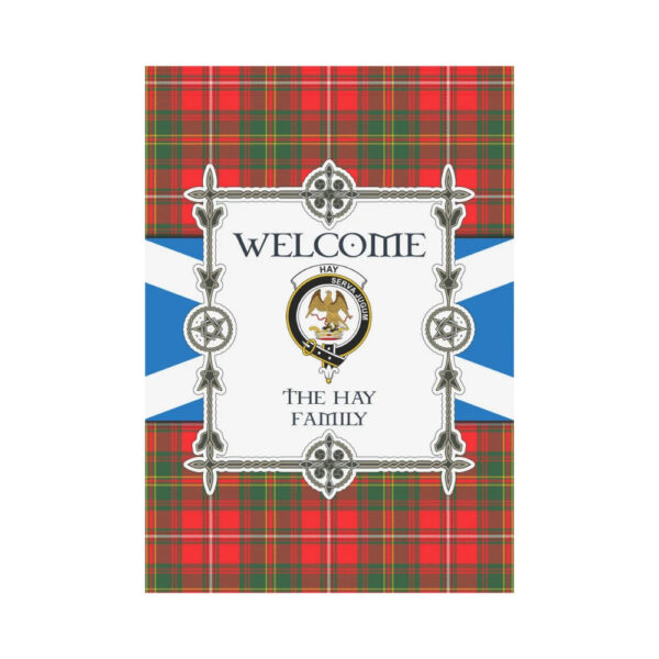 The Hay Clan Garden Flag, Scottish Tartan The Hay Clans Garden Flag New Style - Image 2