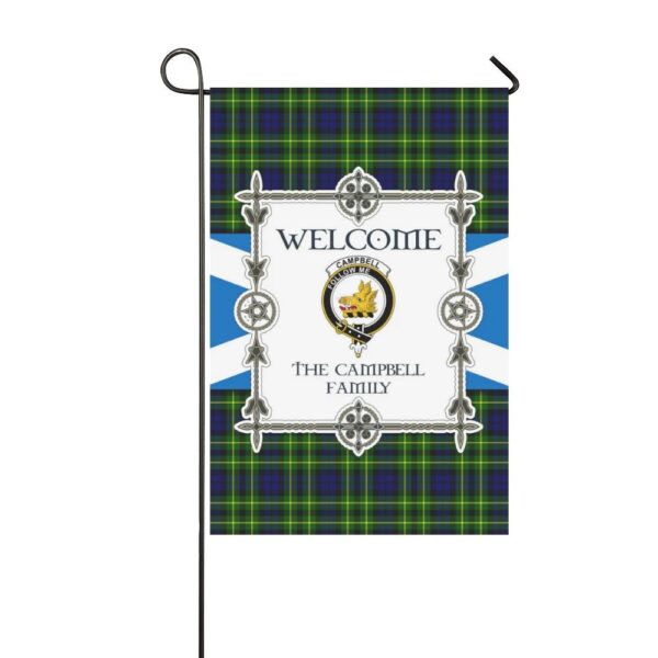 The Campbell Clan Garden Flag, Scottish Tartan The Campbell Clans Garden Flag New Style - Image 3