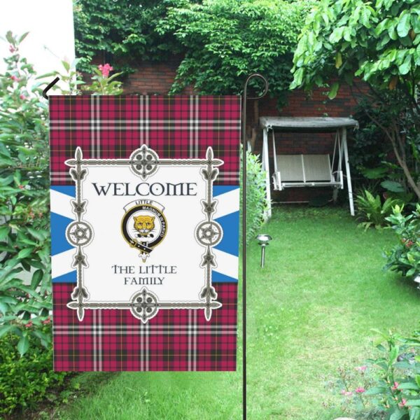 The Little Clan Garden Flag, Scottish Tartan The Little Clans Garden Flag New Style - Image 4