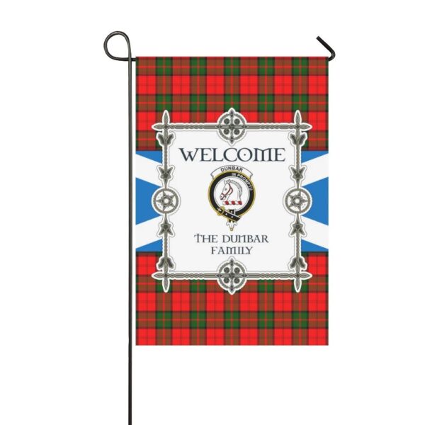 The Dunbar Clan Garden Flag, Scottish Tartan The Dunbar Clans Garden Flag New Style - Image 3