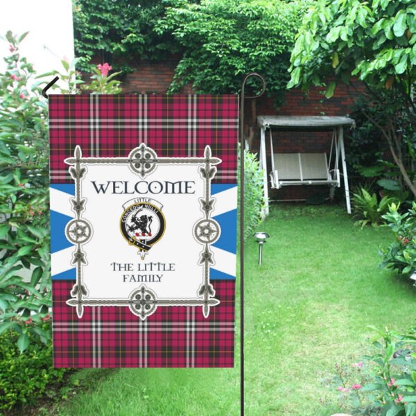 The Little 2 Clan Garden Flag, Scottish Tartan The Little 2 Clans Garden Flag New Style - Image 4