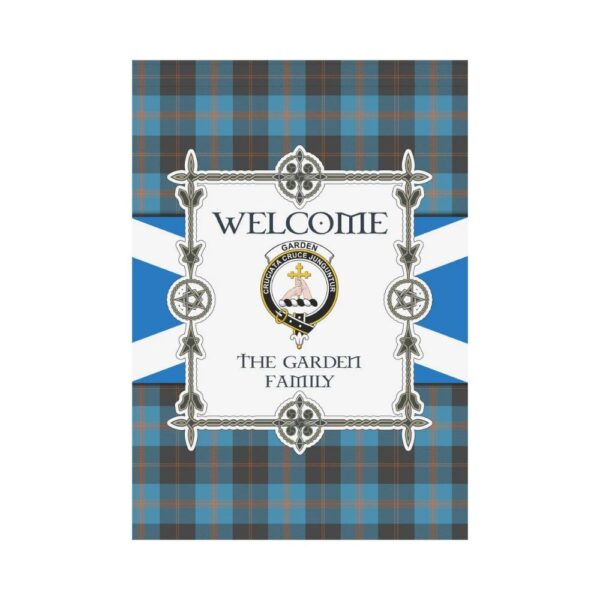 The Garden Clan Garden Flag, Scottish Tartan The Garden Clans Garden Flag New Style - Image 2