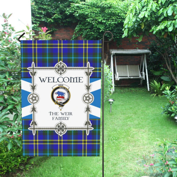 The Weir Clan Garden Flag, Scottish Tartan The Weir Clans Garden Flag New Style - Image 4