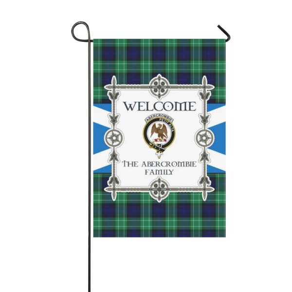 The Abercrombie Clan Garden Flag, Scottish Tartan The Abercrombie Clans Garden Flag New Style - Image 3