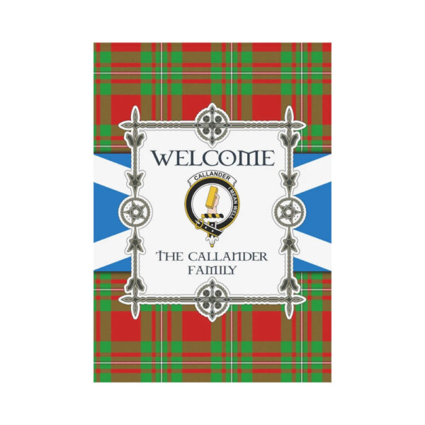 The Callander Clan Garden Flag, Scottish Tartan The Callander Clans Garden Flag New Style - Image 2