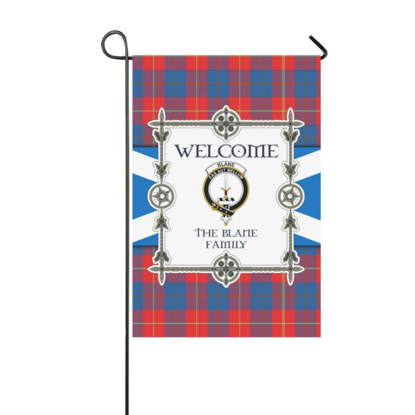 The Blane Clan Garden Flag, Scottish Tartan The Blane Clans Garden Flag New Style - Image 3