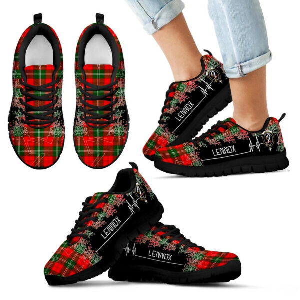 Lennox Modern Clan Sneaker, Scottish Tartan Lennox Modern Clans Sneaker Heartbeat Style - Image 6