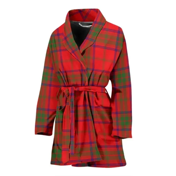 ScotClans Ross Modern Bathrobe, Women Tartan Plaid Bathrobe