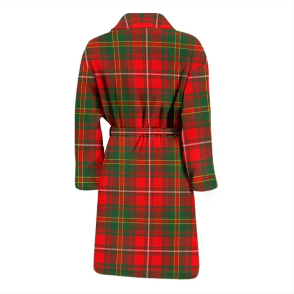 ScotClans Hay Modern Bathrobe, Men Tartan Plaid Bathrobe - Image 2