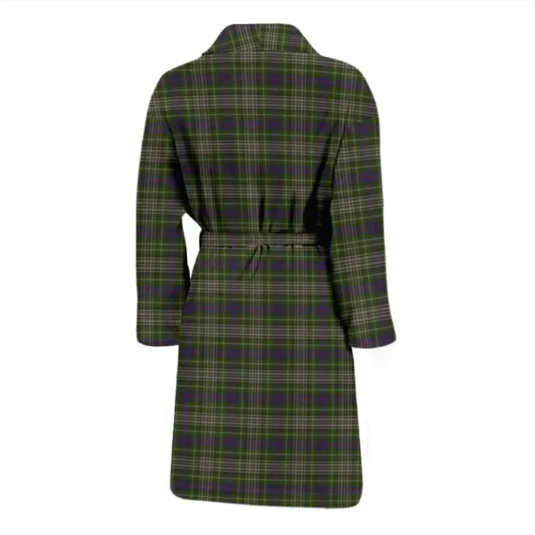 ScotClans Davidson Tulloch Dress Bathrobe, Men Tartan Plaid Bathrobe - Image 2