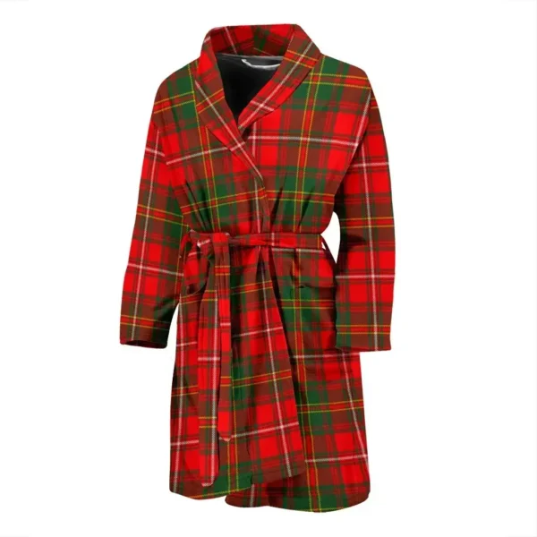 ScotClans Hay Modern Bathrobe, Men Tartan Plaid Bathrobe