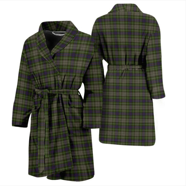 ScotClans Davidson Tulloch Dress Bathrobe, Men Tartan Plaid Bathrobe - Image 3