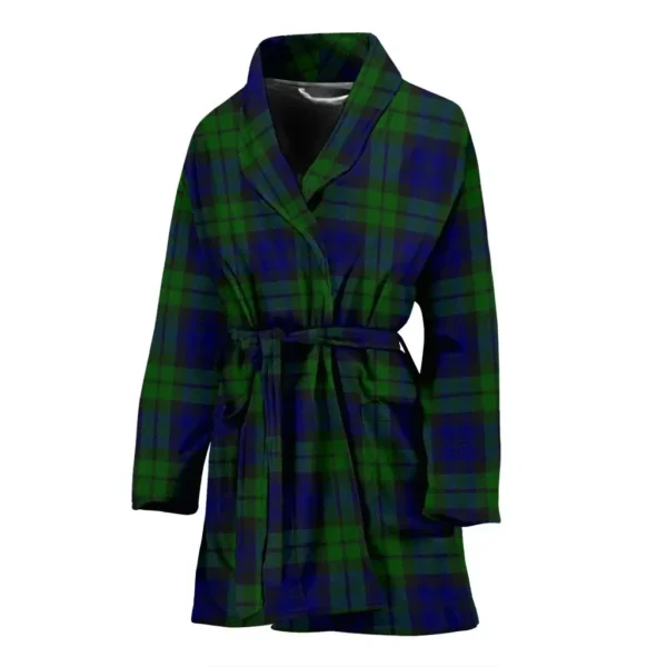 ScotClans Campbell Modern Bathrobe, Women Tartan Plaid Bathrobe