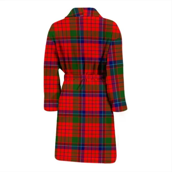 ScotClans Nicolson Modern Bathrobe, Men Tartan Plaid Bathrobe - Image 2