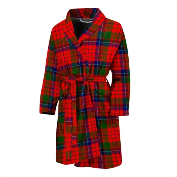 ScotClans Nicolson Modern Bathrobe, Men Tartan Plaid Bathrobe