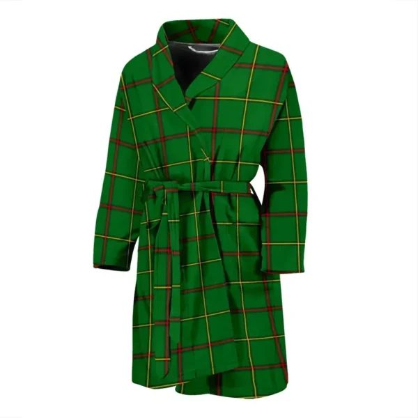 ScotClans Tribe Of Mar Bathrobe, Men Tartan Plaid Bathrobe