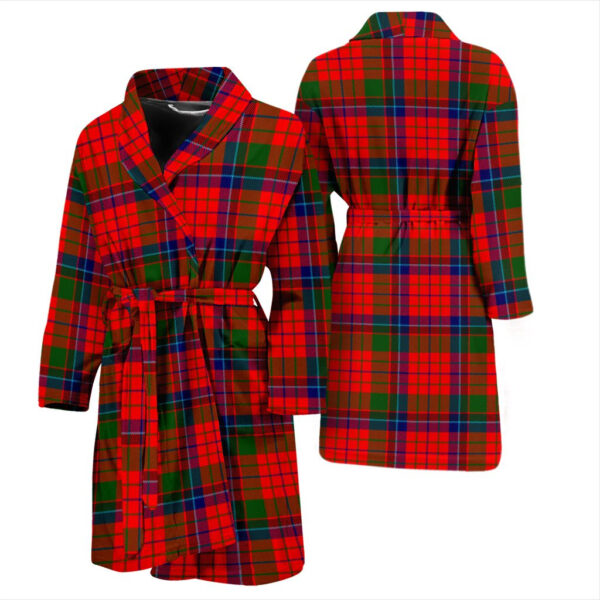 ScotClans Nicolson Modern Bathrobe, Men Tartan Plaid Bathrobe - Image 3