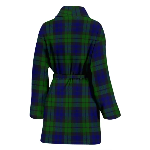 ScotClans Campbell Modern Bathrobe, Women Tartan Plaid Bathrobe - Image 2