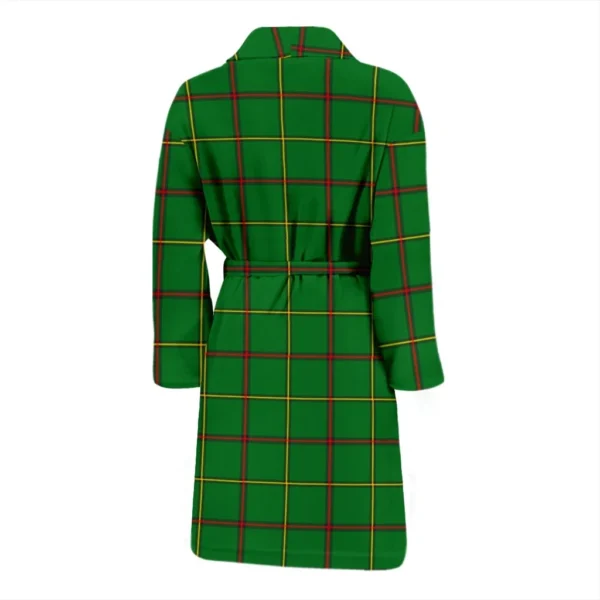 ScotClans Tribe Of Mar Bathrobe, Men Tartan Plaid Bathrobe - Image 2