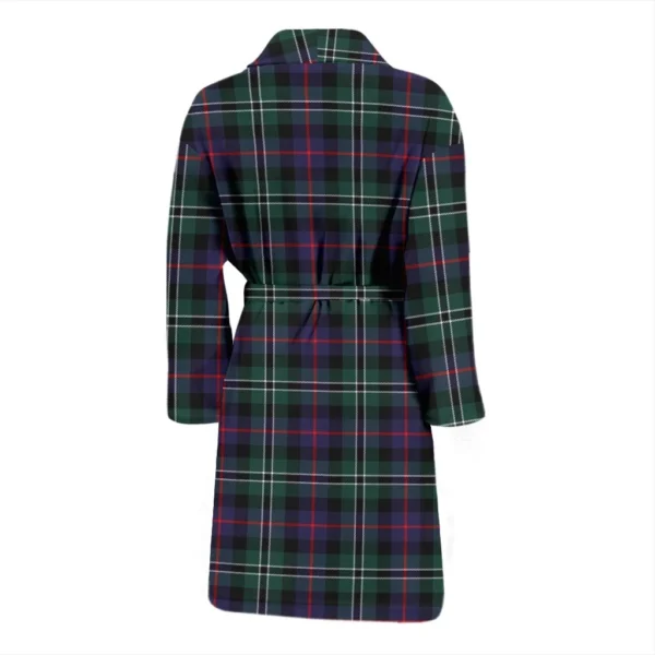 ScotClans Rose Hunting Modern Bathrobe, Men Tartan Plaid Bathrobe - Image 2